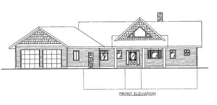  Elevation of Plan 86652