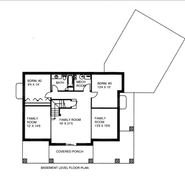  Lower Level of Plan 86658