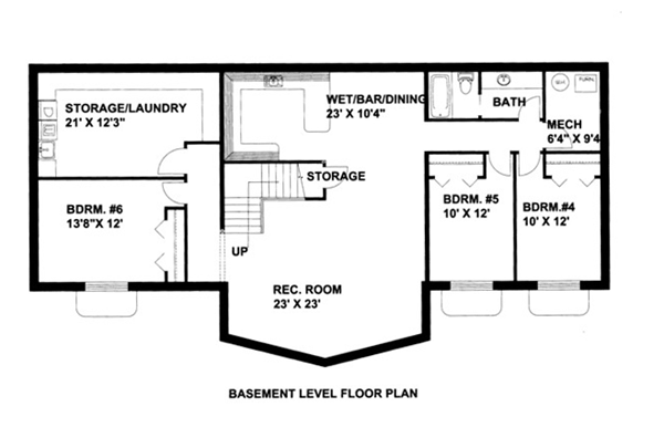  Lower Level of Plan 86660