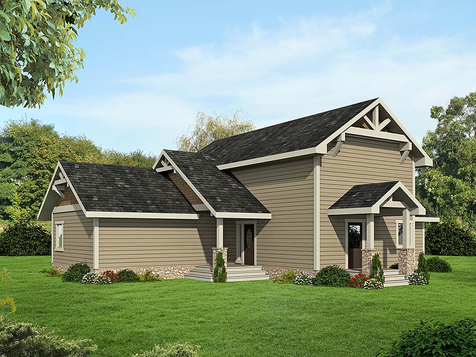 Plan with 2302 Sq. Ft., 2 Bedrooms, 2 Bathrooms Elevation