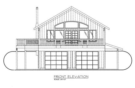  Elevation of Plan 86669