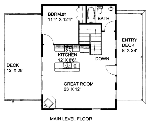  Level One of Plan 86671