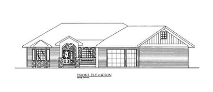  Elevation of Plan 86683