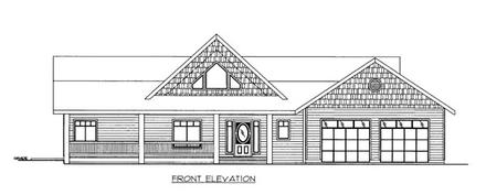  Elevation of Plan 86691