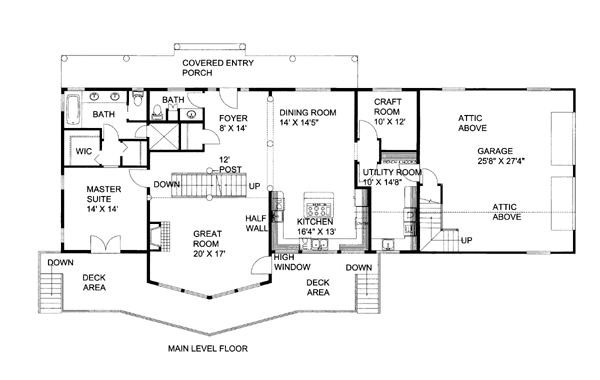  Level One of Plan 86692