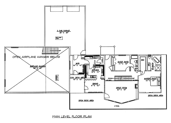 Contemporary Level One of Plan 86710