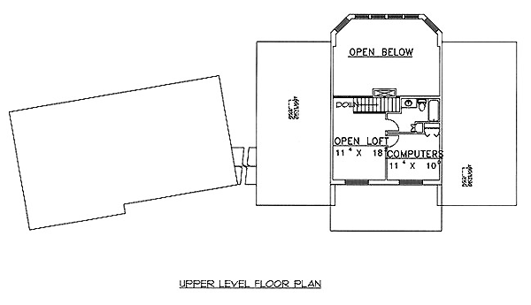 Contemporary Level Two of Plan 86717