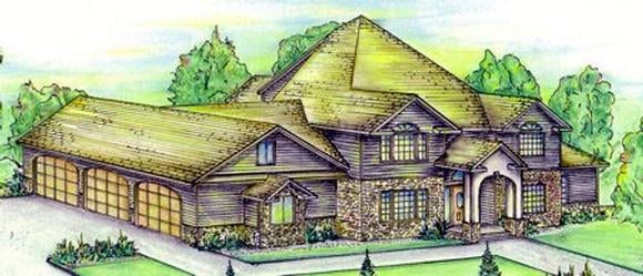 House Plan 86723 Elevation