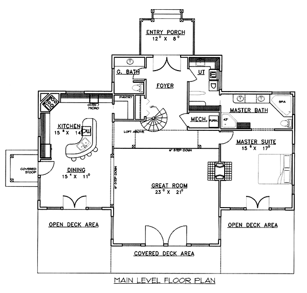 Traditional Level One of Plan 86724