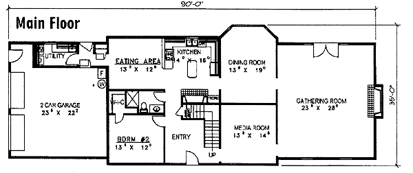 Colonial Level One of Plan 86725