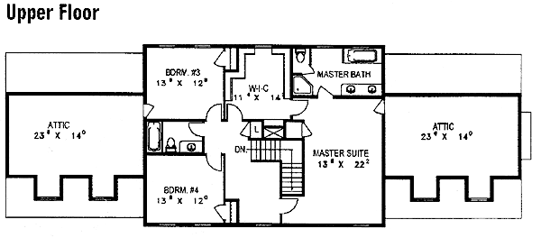 Colonial Level Two of Plan 86725