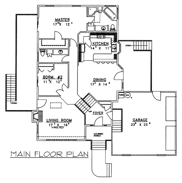 Traditional Level One of Plan 86730