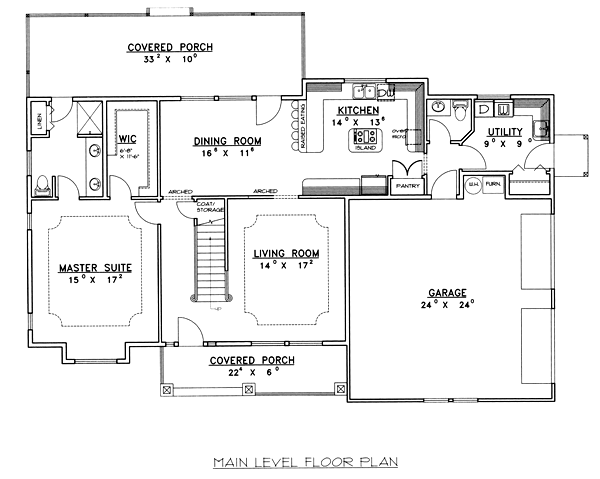 Traditional Level One of Plan 86731