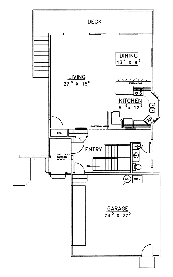 Traditional Level One of Plan 86732