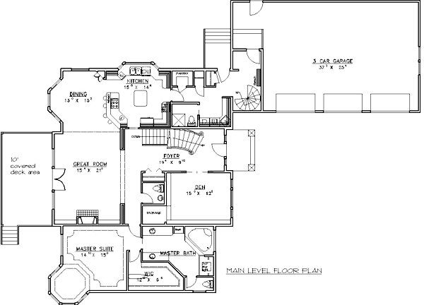 Traditional Level One of Plan 86735