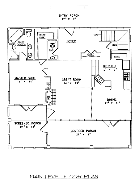 Traditional Level One of Plan 86743