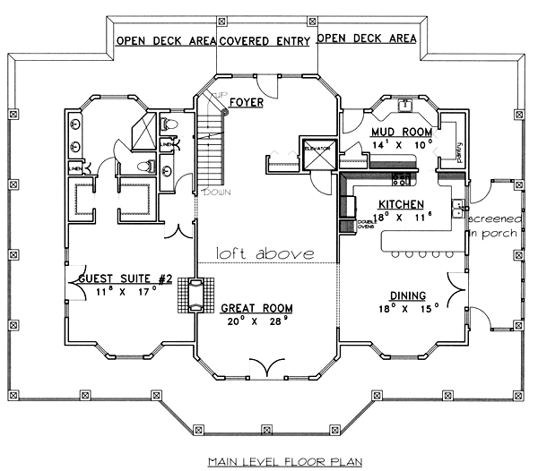 Traditional Level One of Plan 86745