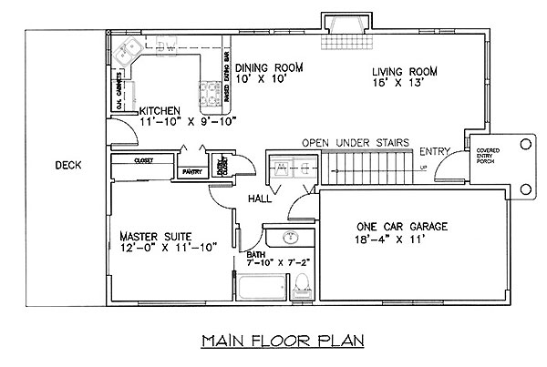 Craftsman Level One of Plan 86749