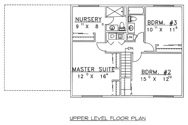 Traditional Level Two of Plan 86751