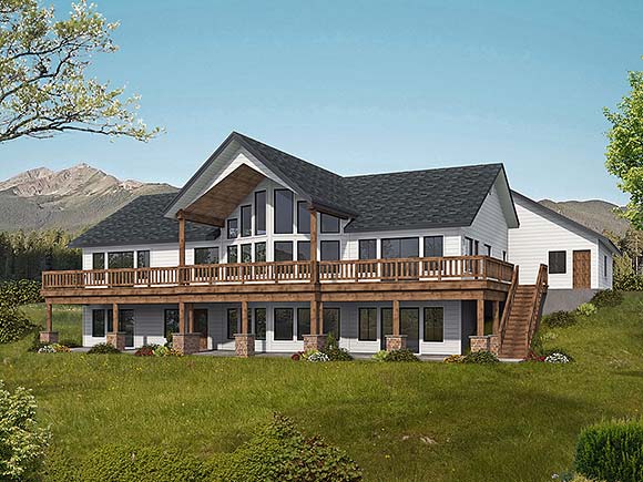 House Plan 86753 Elevation