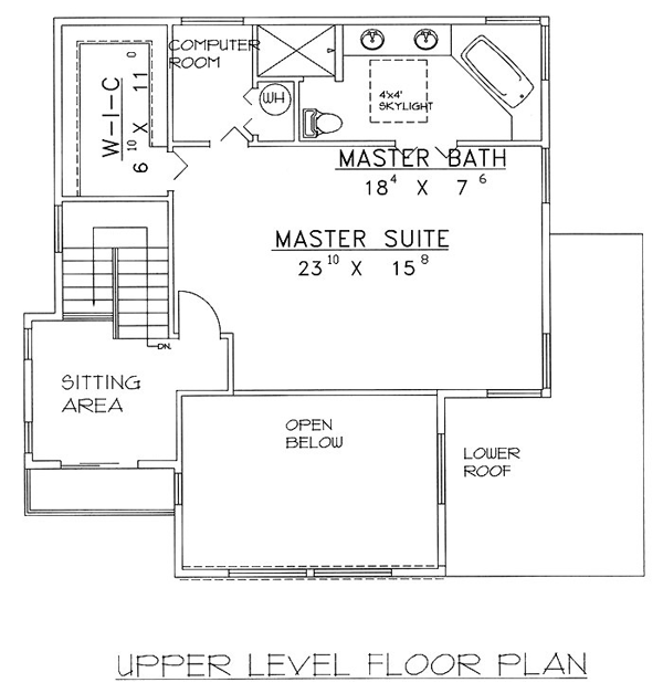Contemporary Level Two of Plan 86758