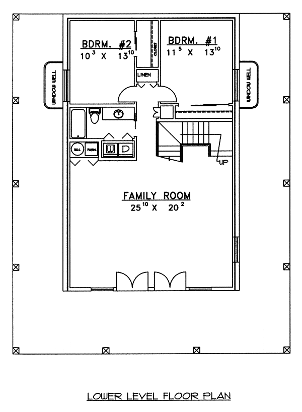 Traditional Level One of Plan 86763