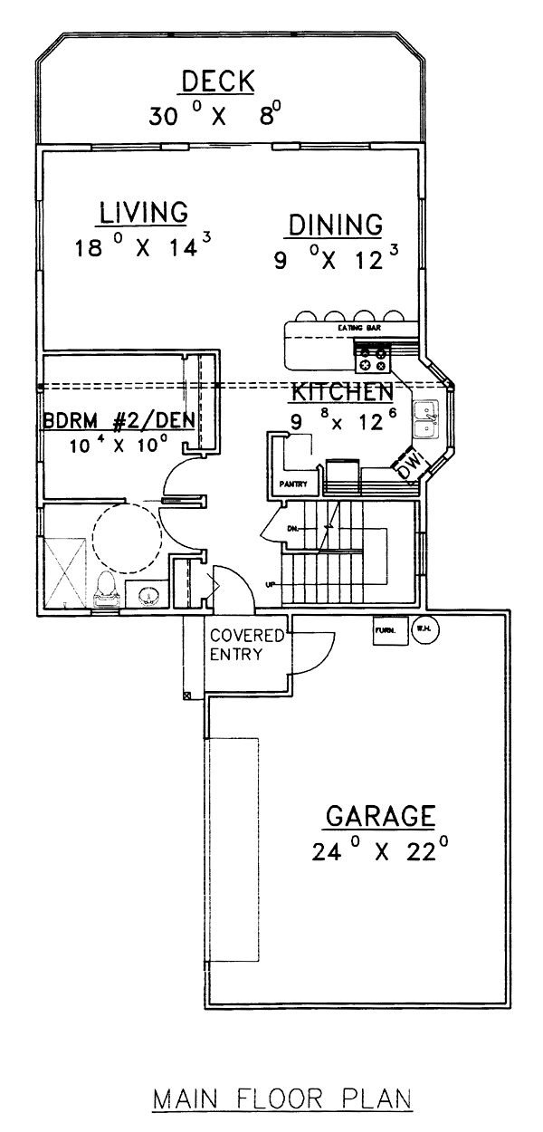 Traditional Level One of Plan 86764