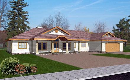 House Plan 86768 Elevation