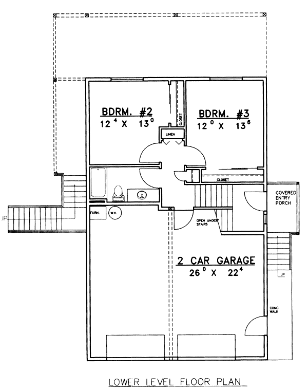 Traditional Level One of Plan 86770