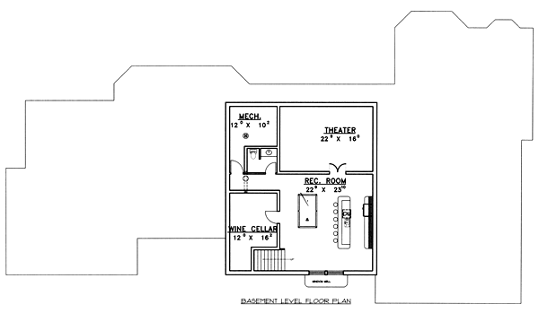  Lower Level of Plan 86781