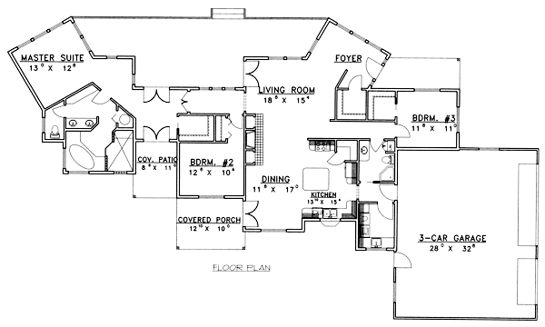 Traditional Level One of Plan 86789