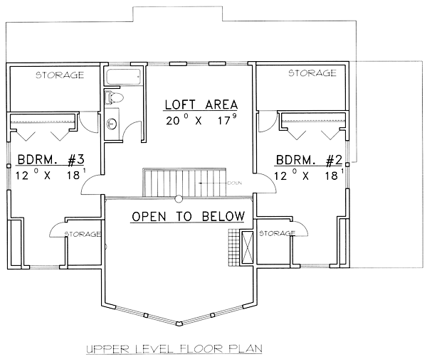 Contemporary Level Two of Plan 86790