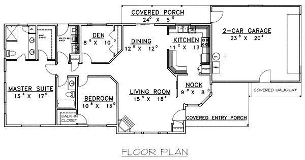 Traditional Level One of Plan 86801