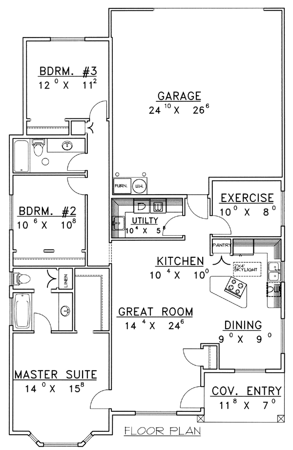 Country Level One of Plan 86805