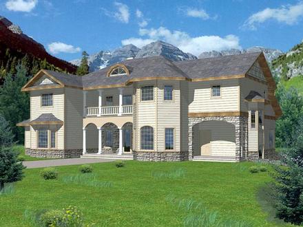 House Plan 86811 Elevation