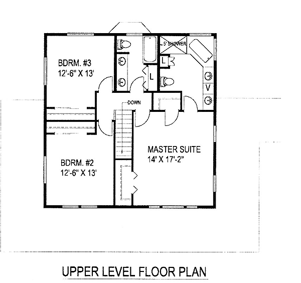 Traditional Level Two of Plan 86818