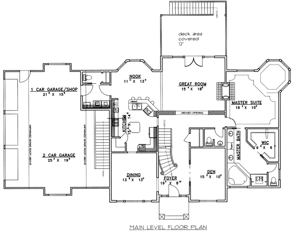 Traditional Level One of Plan 86820