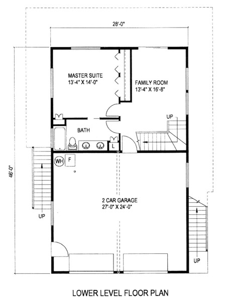 Contemporary Level One of Plan 86834