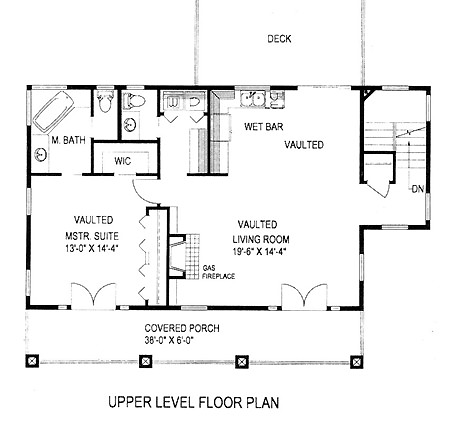 Contemporary Level Two of Plan 86839