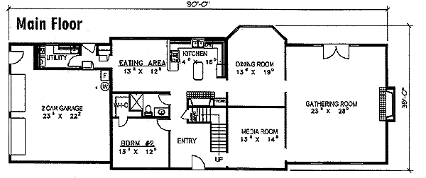 Colonial Level One of Plan 86842