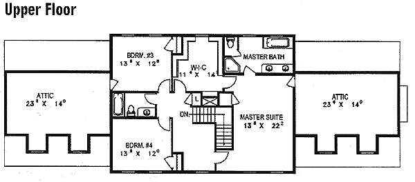 Colonial Level Two of Plan 86842