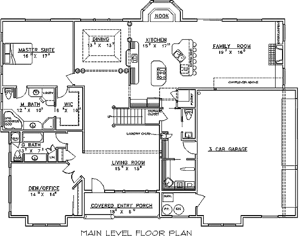Traditional Level One of Plan 86847