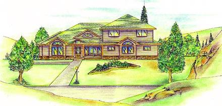 Traditional Elevation of Plan 86847