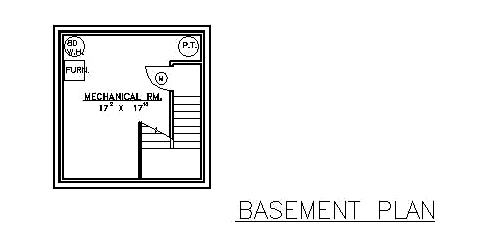 Victorian Lower Level of Plan 86851