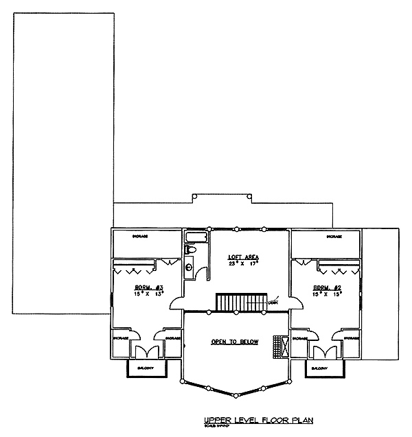 Contemporary Level Two of Plan 86855
