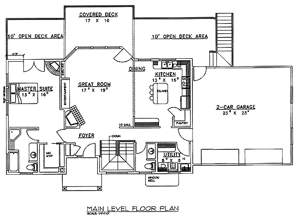 Traditional Level One of Plan 86856