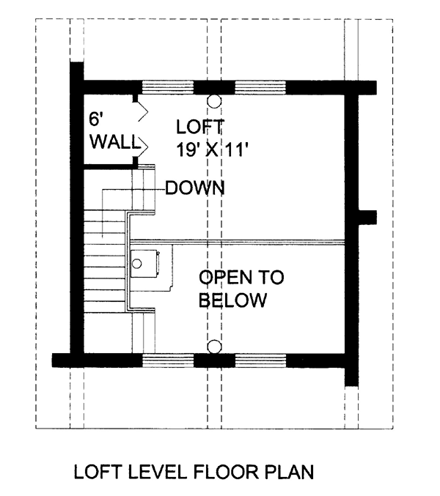 House Plan 86870 Second Level Plan