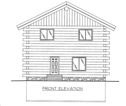 Log Elevation of Plan 86873