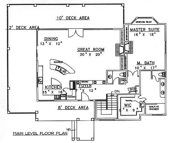 Traditional Level One of Plan 86896