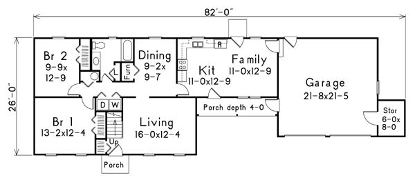 Traditional Level One of Plan 86915